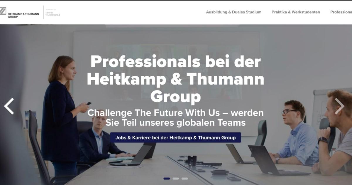 Apprenticeship & Dual Studies at the Heitkamp & Thumann Group ...